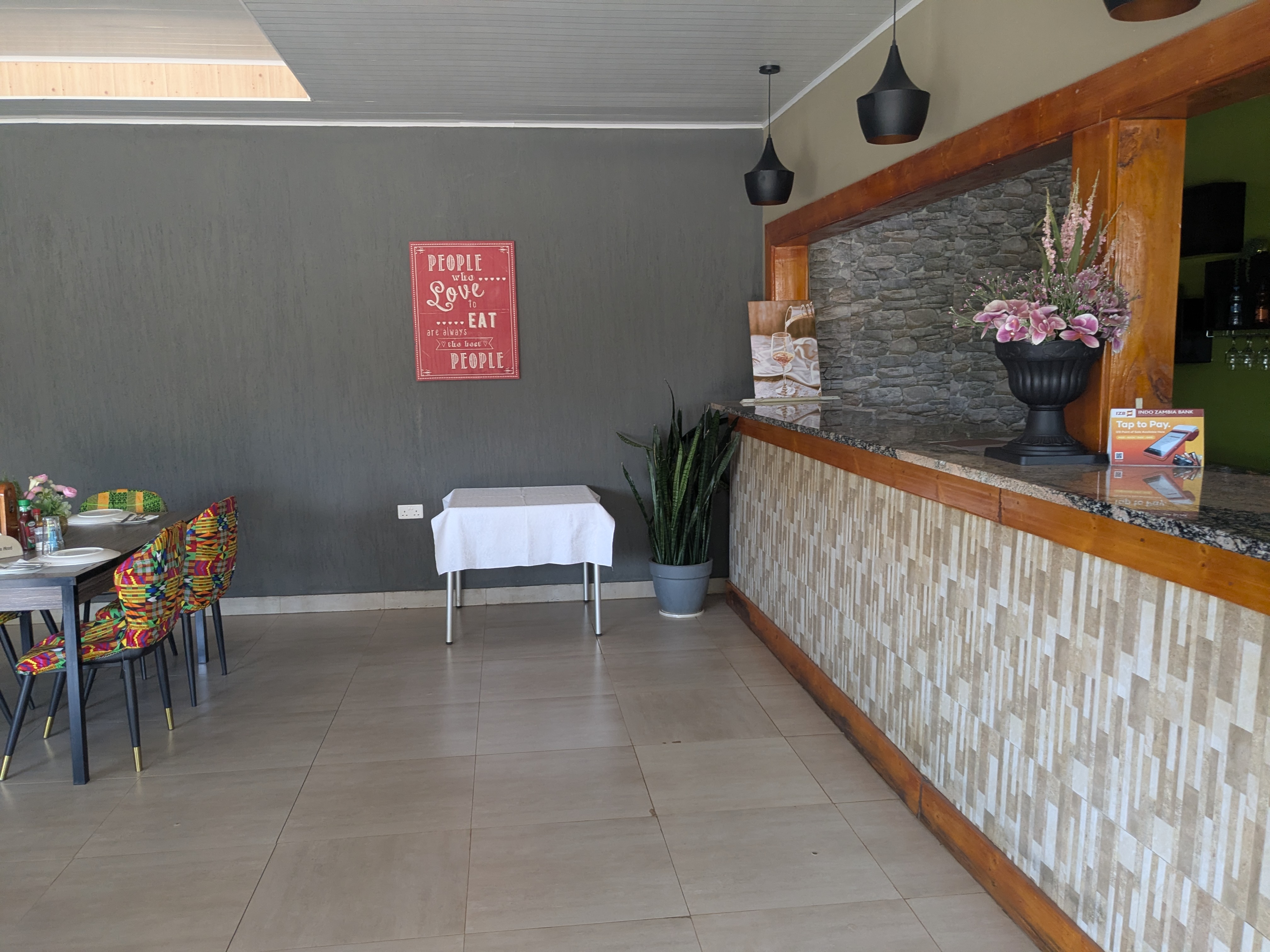 Unwind in Style: Relax with your favorite drink in a sophisticated and welcoming setting.